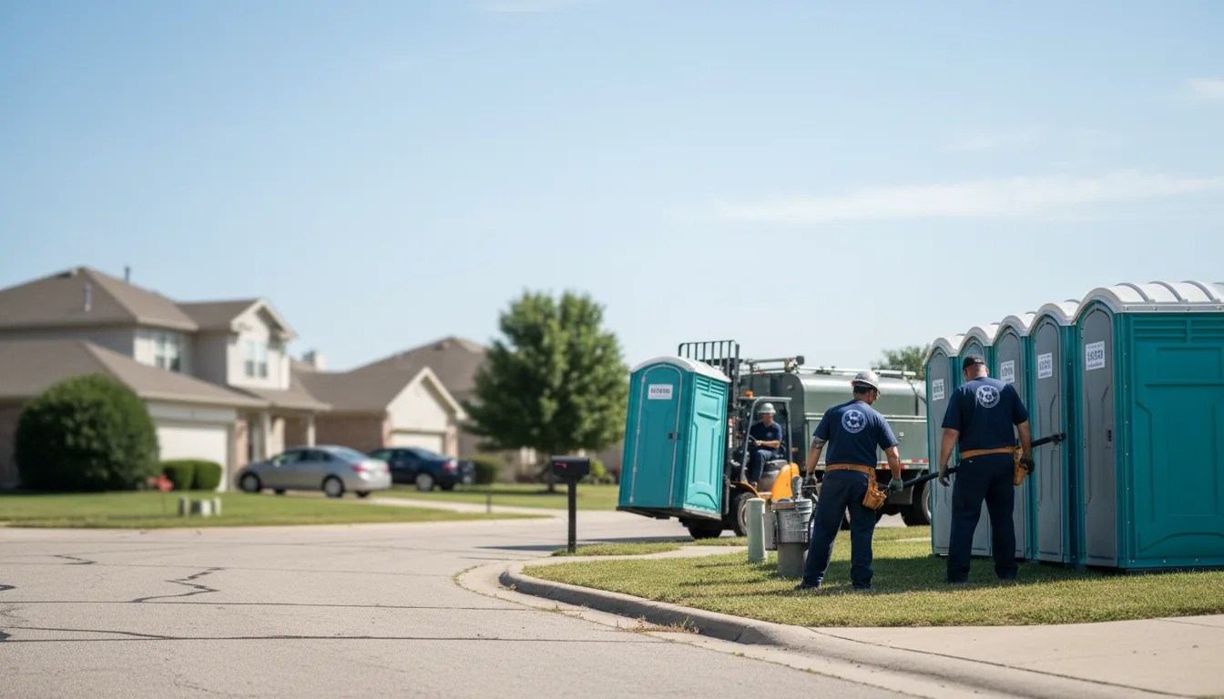 Porta Potty Rental in Concord, IL near me